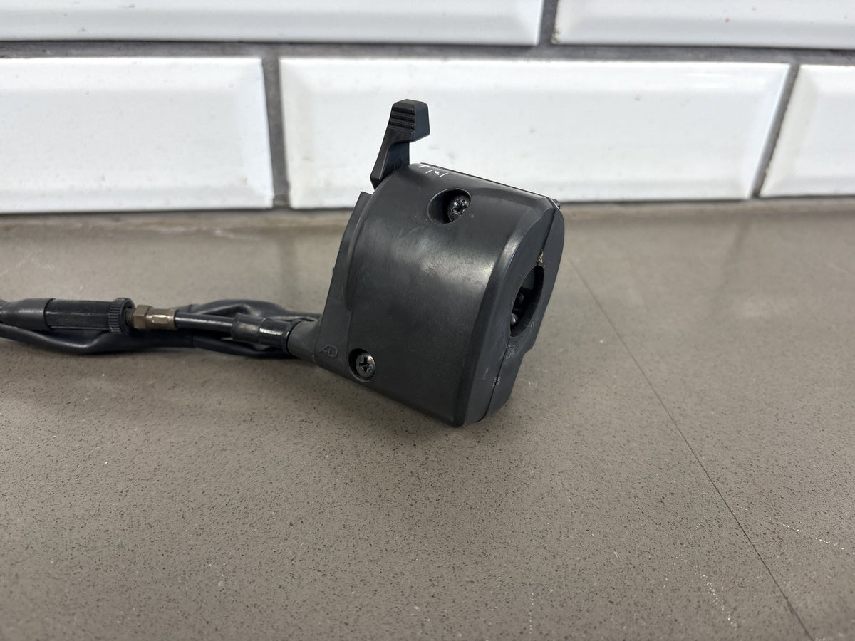 1999-2007 Yamaha YZF600R 3K Mile Left Switch Housing Black Choke Lever Cable OEM