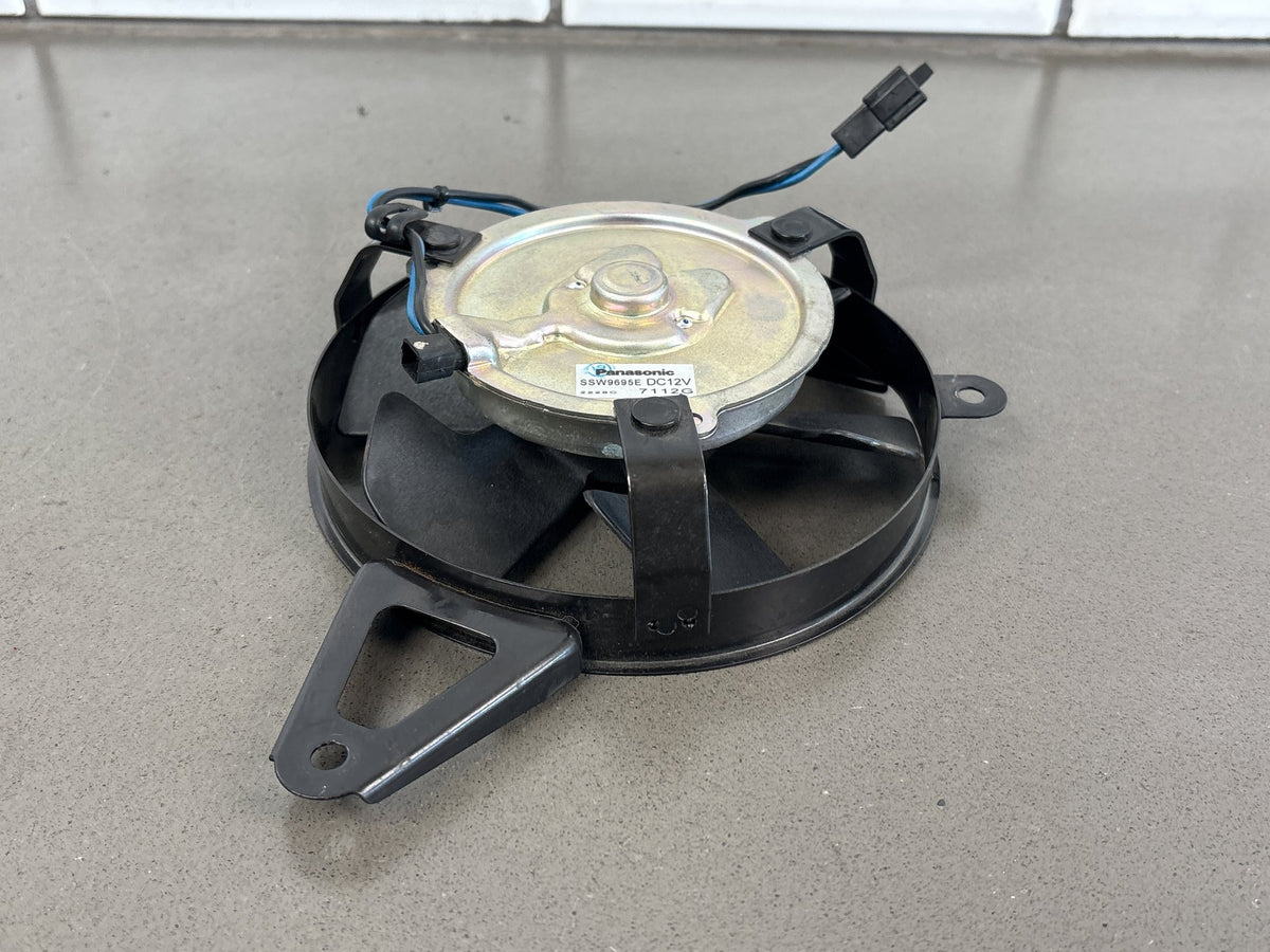 1999-2007 Yamaha YZF600R 3K Mile Radiator Cooling Fan with Bracket Panasonic OEM