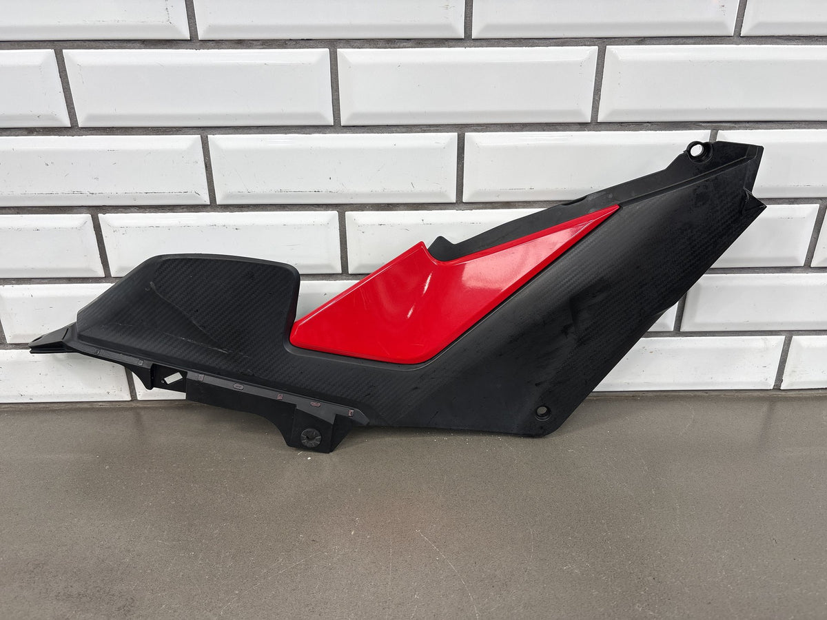 2017 Honda CBR300R Left Mid Side Fairing Panel Red OEM