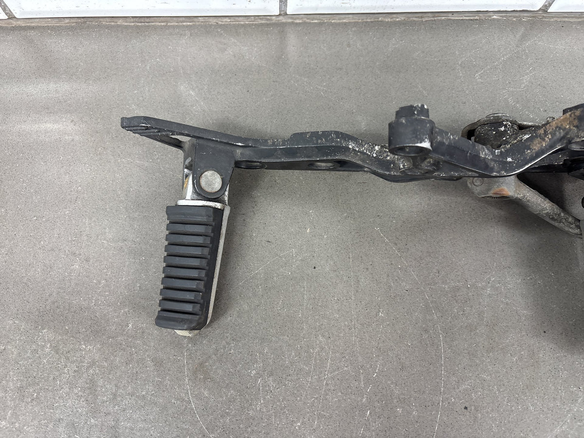 1983 Kawasaki GPZ750 ZX750A Right Rearset Foot Pegs Brake Pedal OEM