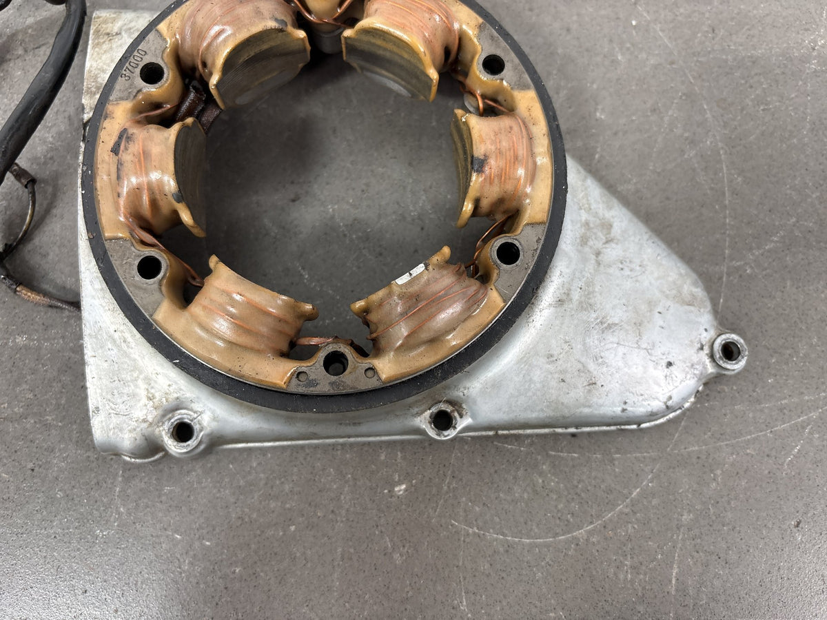 1968-1973 Honda CL350 Stator Cover Assembly OEM CB350 Tested