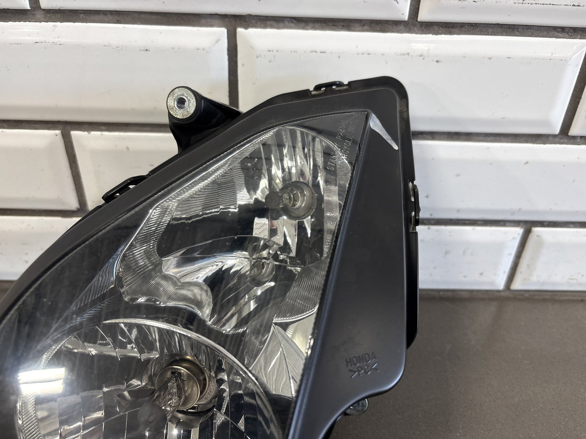 2002-09 Honda VFR800 Interceptor Left Headlight Halogen OEM 33152-MCW-A01