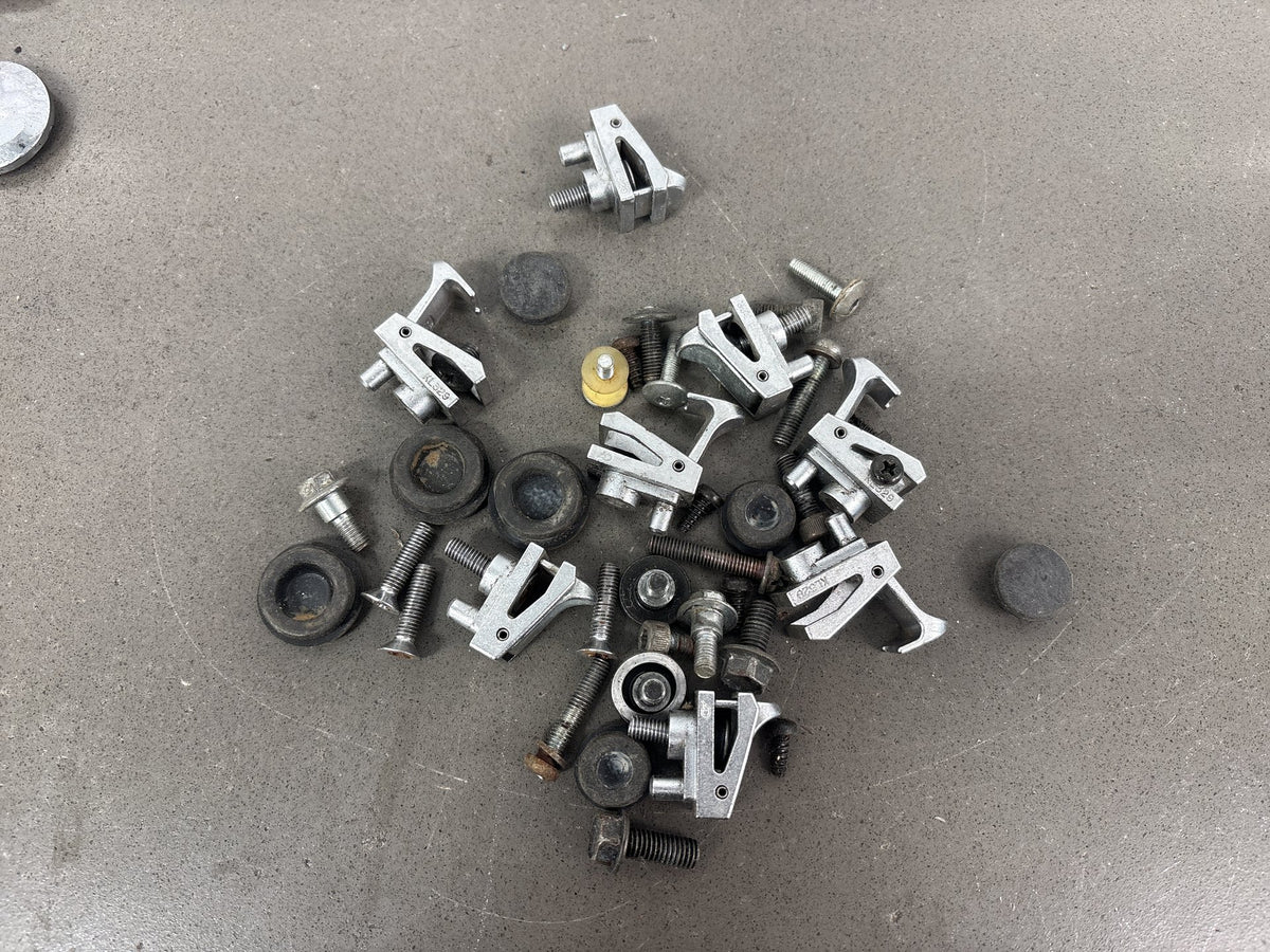 1990-1993 Kawasaki Ninja ZX-11 ZX1100C Hardware Lot Nuts Bolts Clips OEM