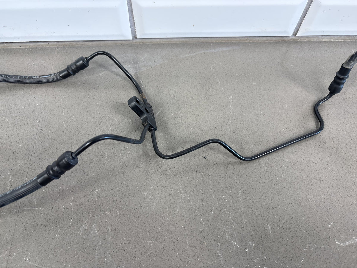 99-05 Harley Road King FLHR FLHRI FLHRCI Front Brake Line Black OEM 43350-96C