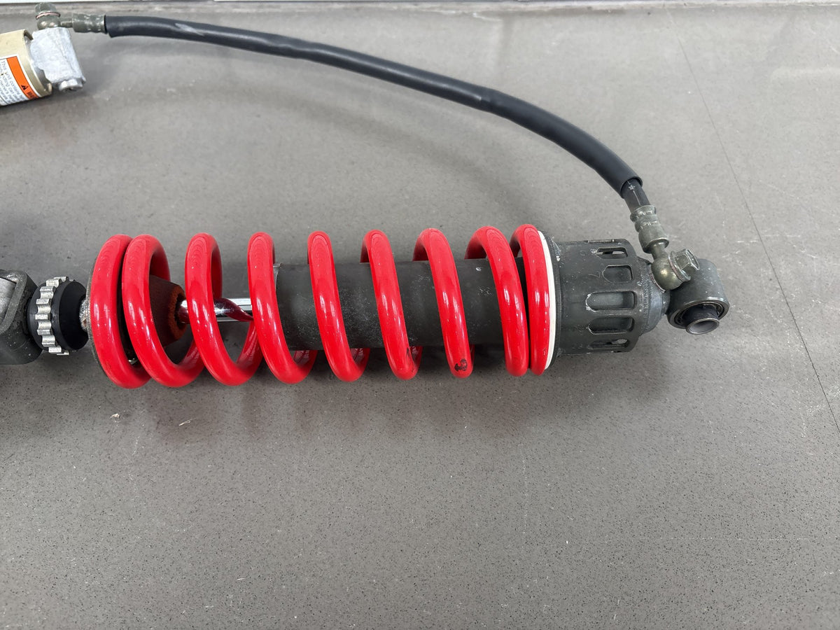 1999-2007 Yamaha YZF600R Rear Shock Absorber w/ Linkage Reservoir Red Spring OEM