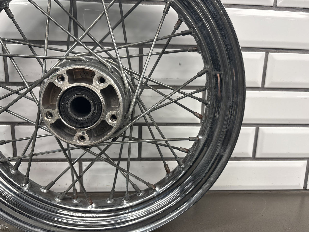 00-06 Harley Road King FLHR FLHRI FLHRCI Front Laced Wheel Chrome 16x3 40960-08