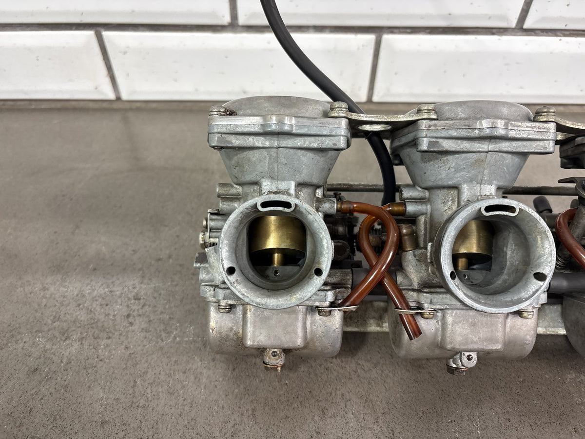Suzuki GT750 OEM Carburetor Set Vintage Water Buffalo Mikuni