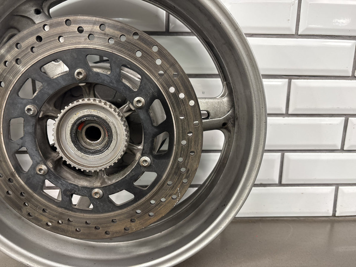 2004-2007 Yamaha FJR1300 Rear Wheel Rim 17x5.50 With Rotor ABS Ring Hub OEM