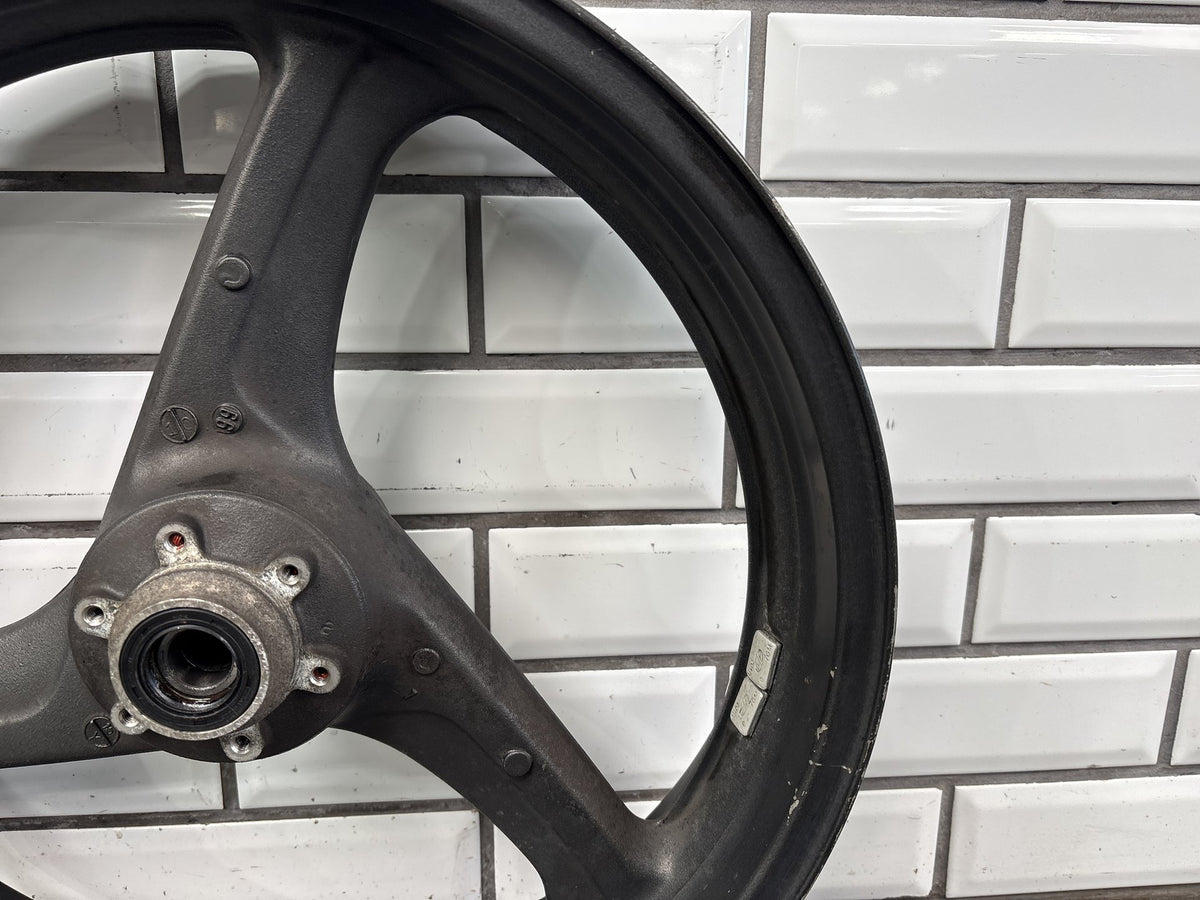 1998-2000 Honda Super Hawk VTR1000F Front Wheel Rim 17x3.50 OEM 44650-MBB-000
