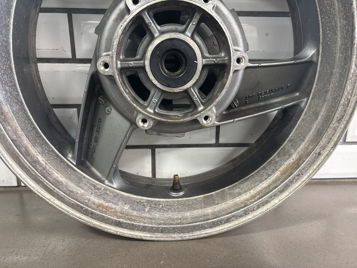 1990-1993 Kawasaki Ninja ZX-11 ZX1100C Rear Wheel Rim 17x5.50 OEM 41073-1464