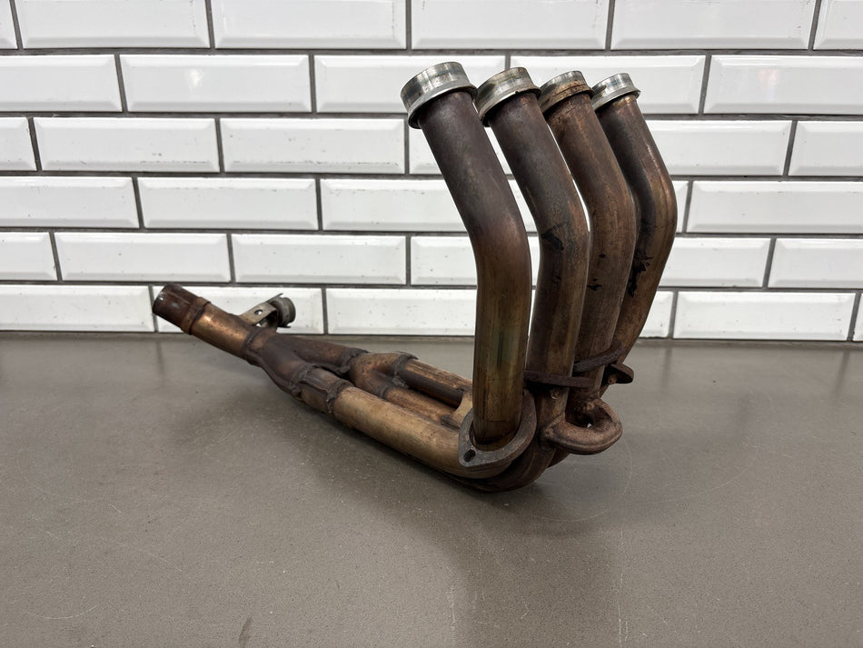 1999-2002 Yamaha YZF-R6 4-into-1 Exhaust Header Pipes Downpipes OEM