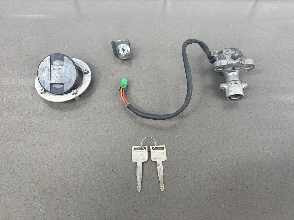 2005-2008 Suzuki SV650 Lock Set Ignition Switch Gas Cap Seat Lock 2 Keys OEM