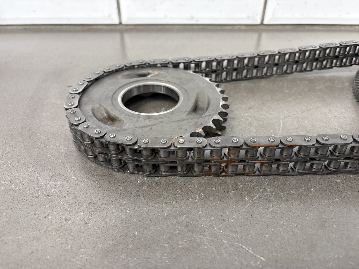 2006 Harley Dyna FXDI TC88 Primary Clutch Compensator Chain Kit Surface Rust