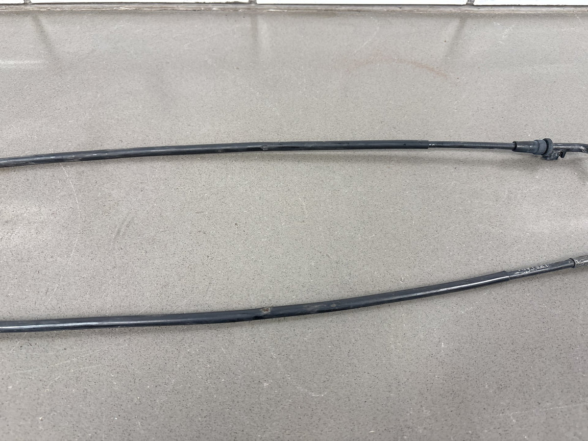 1990-1993 Kawasaki Ninja ZX11 ZX1100C Throttle Cables Pair OEM