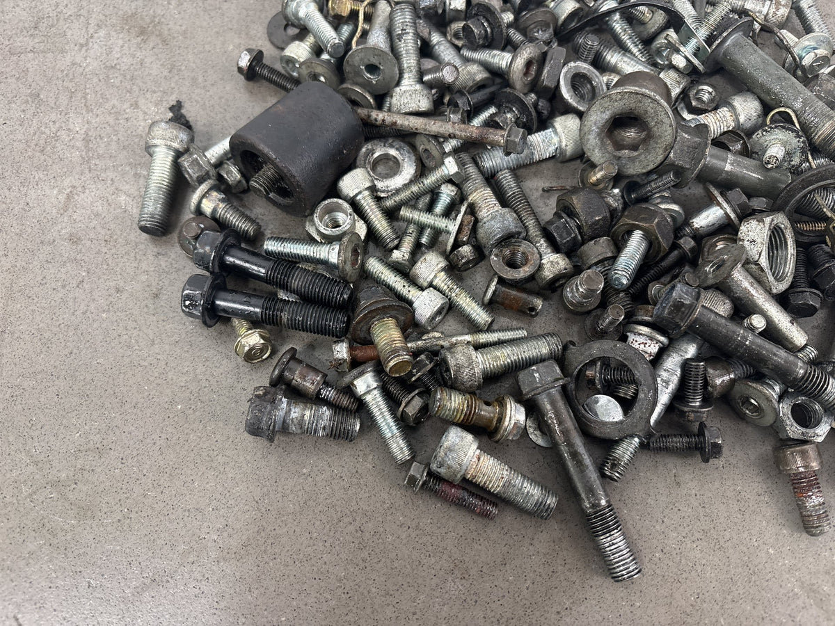 1990-1993 Kawasaki Ninja ZX-11 ZX1100C Hardware Lot Nuts Bolts Clips OEM