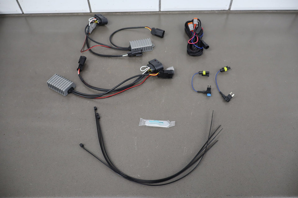 13-18 Ram RetroShop 4th Gen Projector Headlight Conversion Harness Adapter V3.1