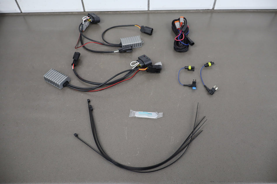 13-18 Ram RetroShop 4th Gen Projector Headlight Conversion Harness Adapter V3.1