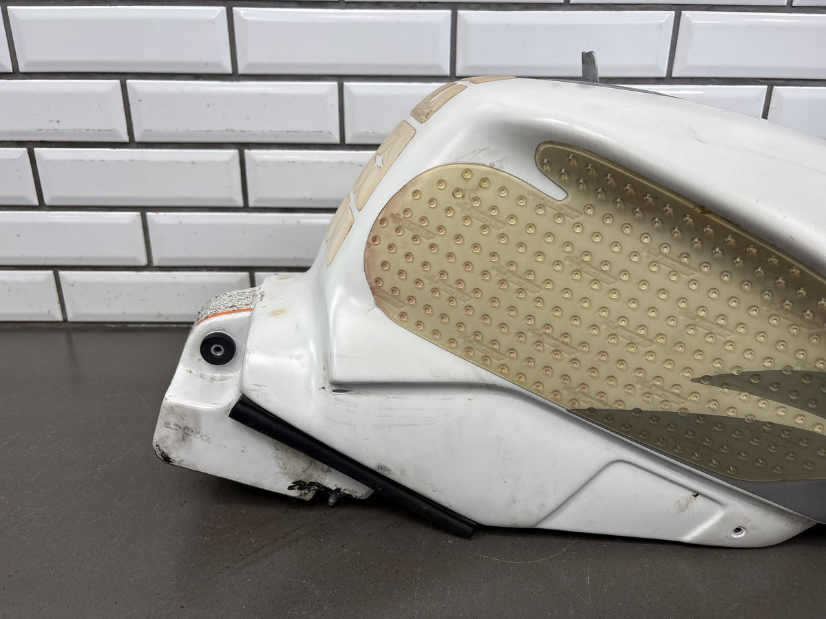 2004-2009 Aprilia RSV 1000 R RSV1000R Fuel Tank Gas Tank White OEM