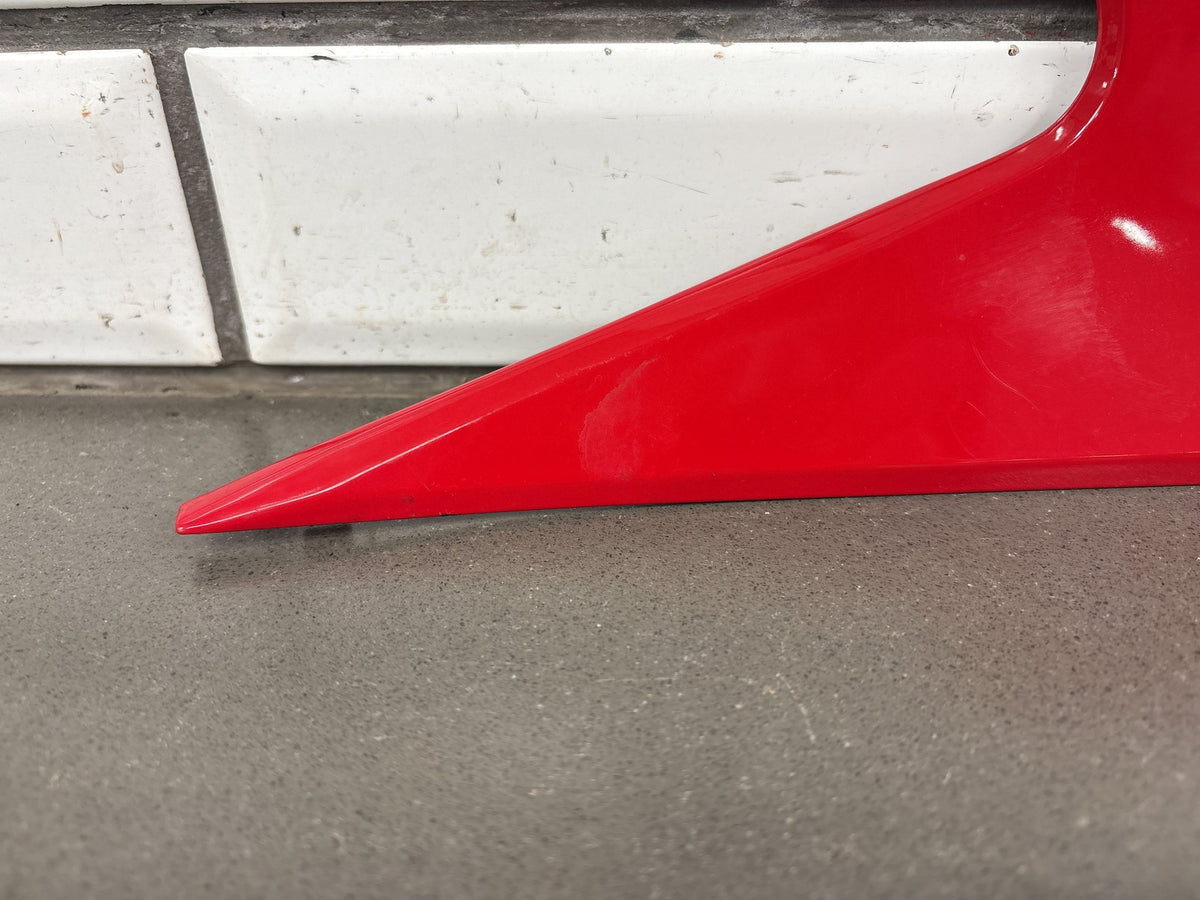 2017 Honda CBR300R Right Side Cover Color Insert Panel Red OEM