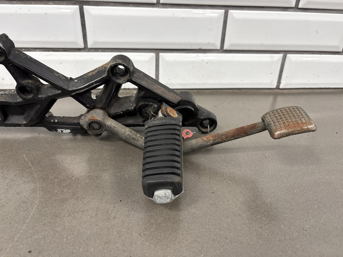 1983 Kawasaki GPZ750 ZX750A Right Rearset Foot Pegs Brake Pedal OEM