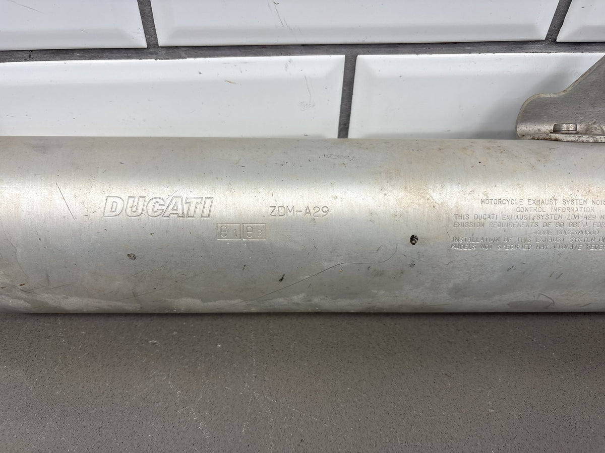 2006 Ducati Monster 620 Exhaust Muffler Silencer OEM