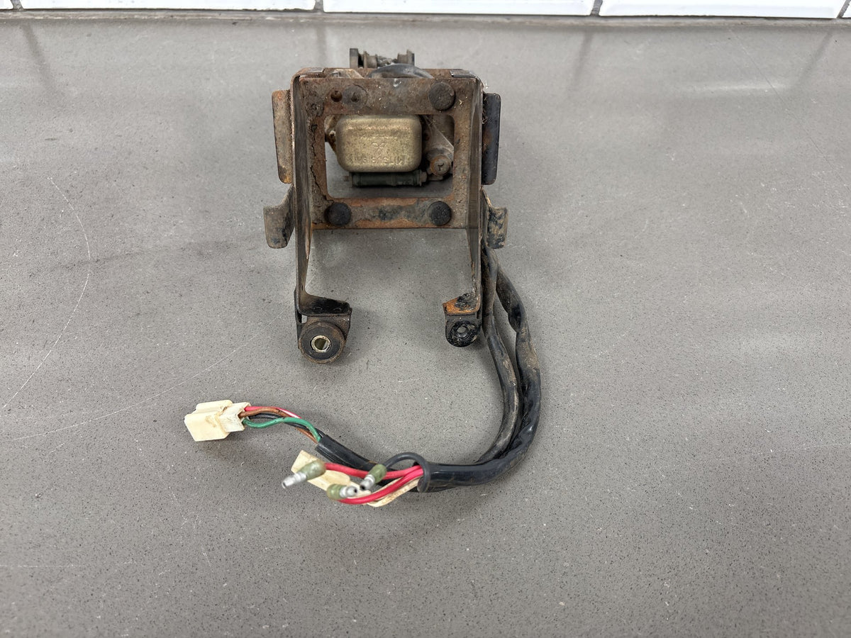 1973 Yamaha RD350 Battery Tray with Voltage Regulator OEM