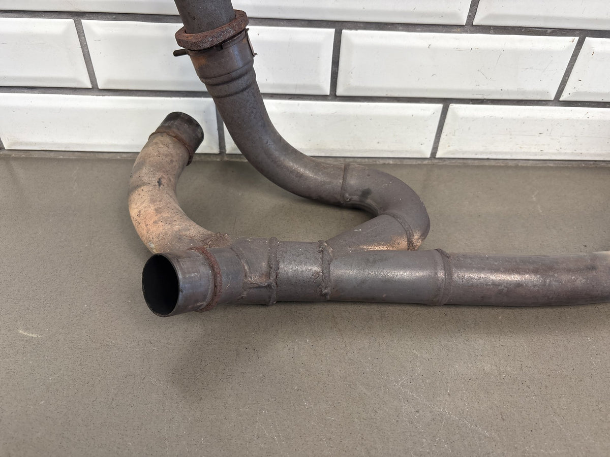 2000 Honda Super Hawk 1000 VTR1000F Exhaust GPR Slip On Mufflers Headers Rusty