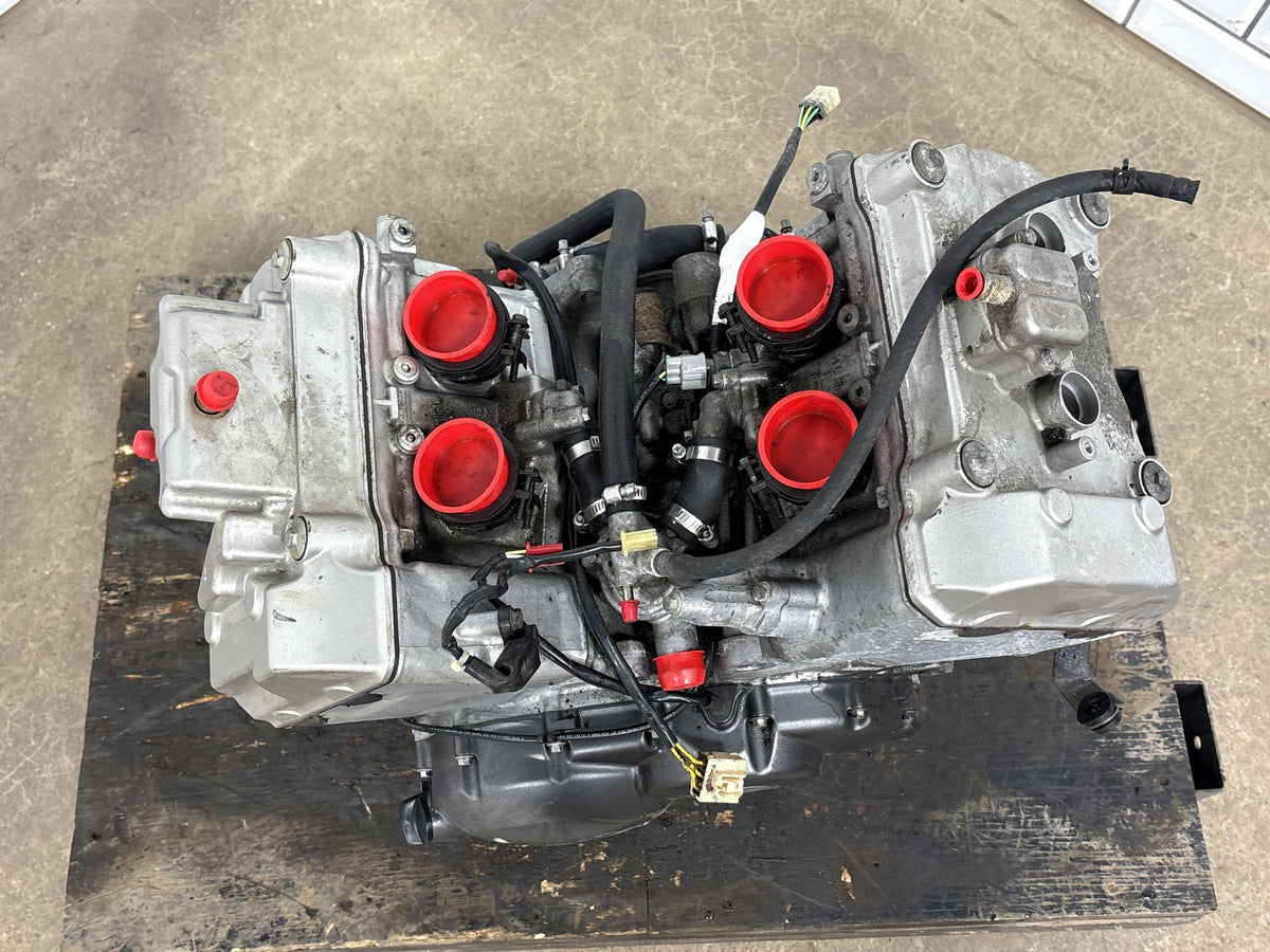2002 Honda Interceptor 800 VFR800 VTEC Engine Compression Tested Road Rash OEM