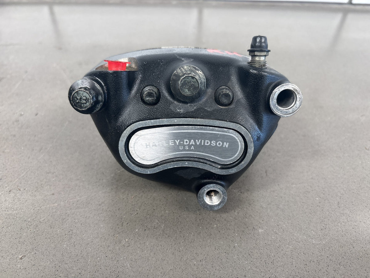 2000-2006 Harley Road King FLHRCI Right Front Brake Caliper Black OEM 44023-00C
