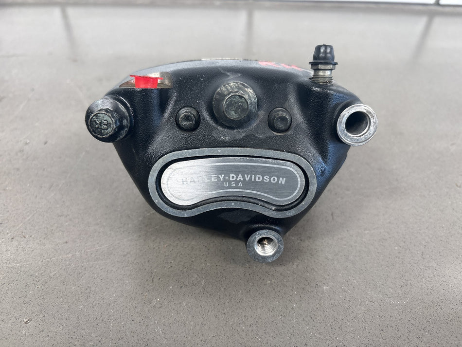 2000-2006 Harley Road King FLHRCI Right Front Brake Caliper Black OEM 44023-00C