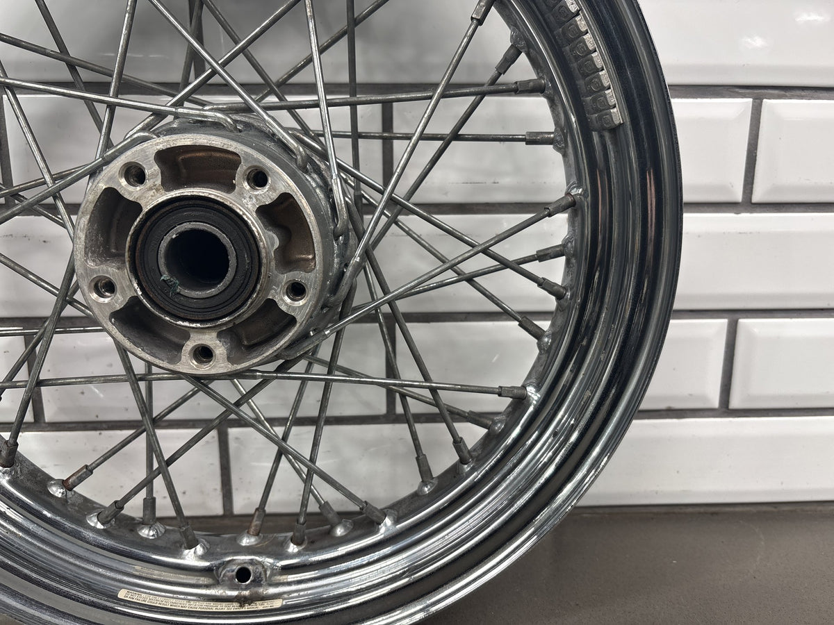 00-06 Harley Road King FLHR FLHRI FLHRCI Front Laced Wheel Chrome 16x3 40960-08