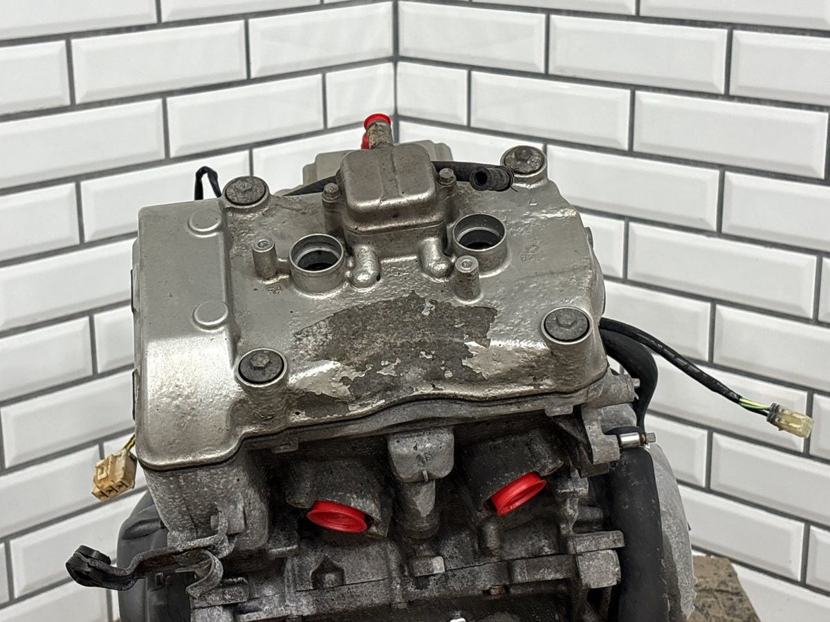 2002 Honda Interceptor 800 VFR800 VTEC Engine Compression Tested Road Rash OEM