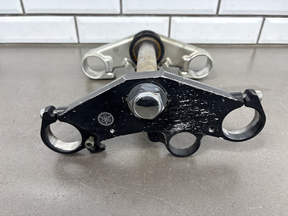 1999-2000 Yamaha YZF-R6 Triple Tree Clamps Steering Stem OEM