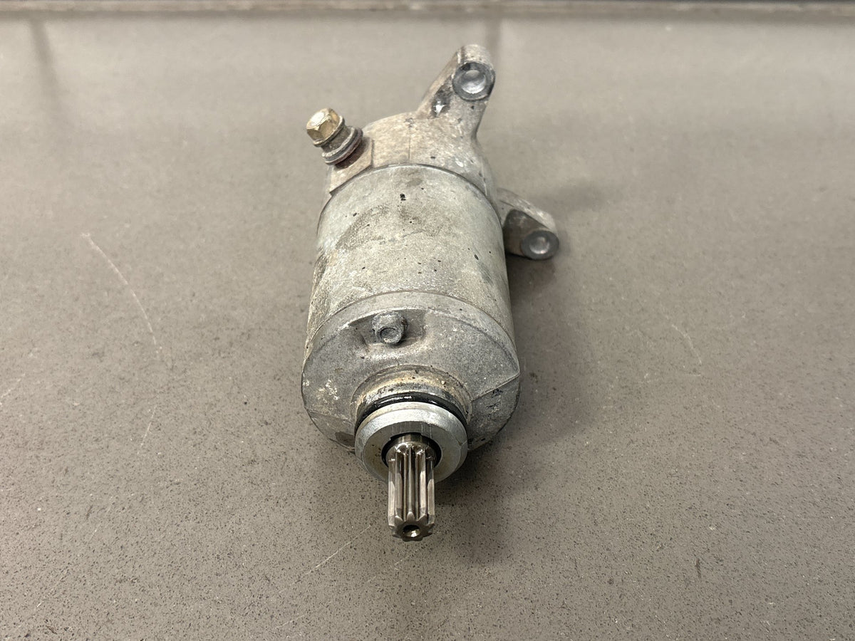 2003-2009 Suzuki SV650 Starter Motor (Silver) OEM 31100-19F00 31100-19F10