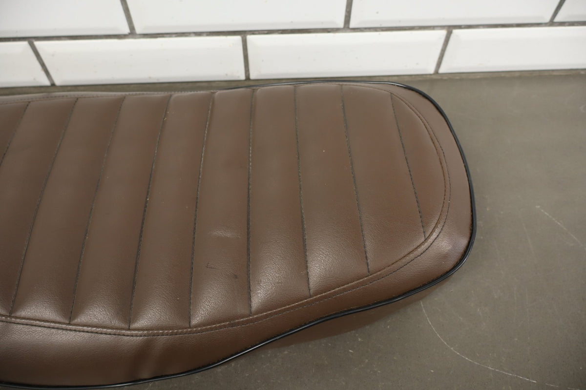 1968-1973 Honda CL350 "Custom" Seat Assembly Brown Cafe Racer