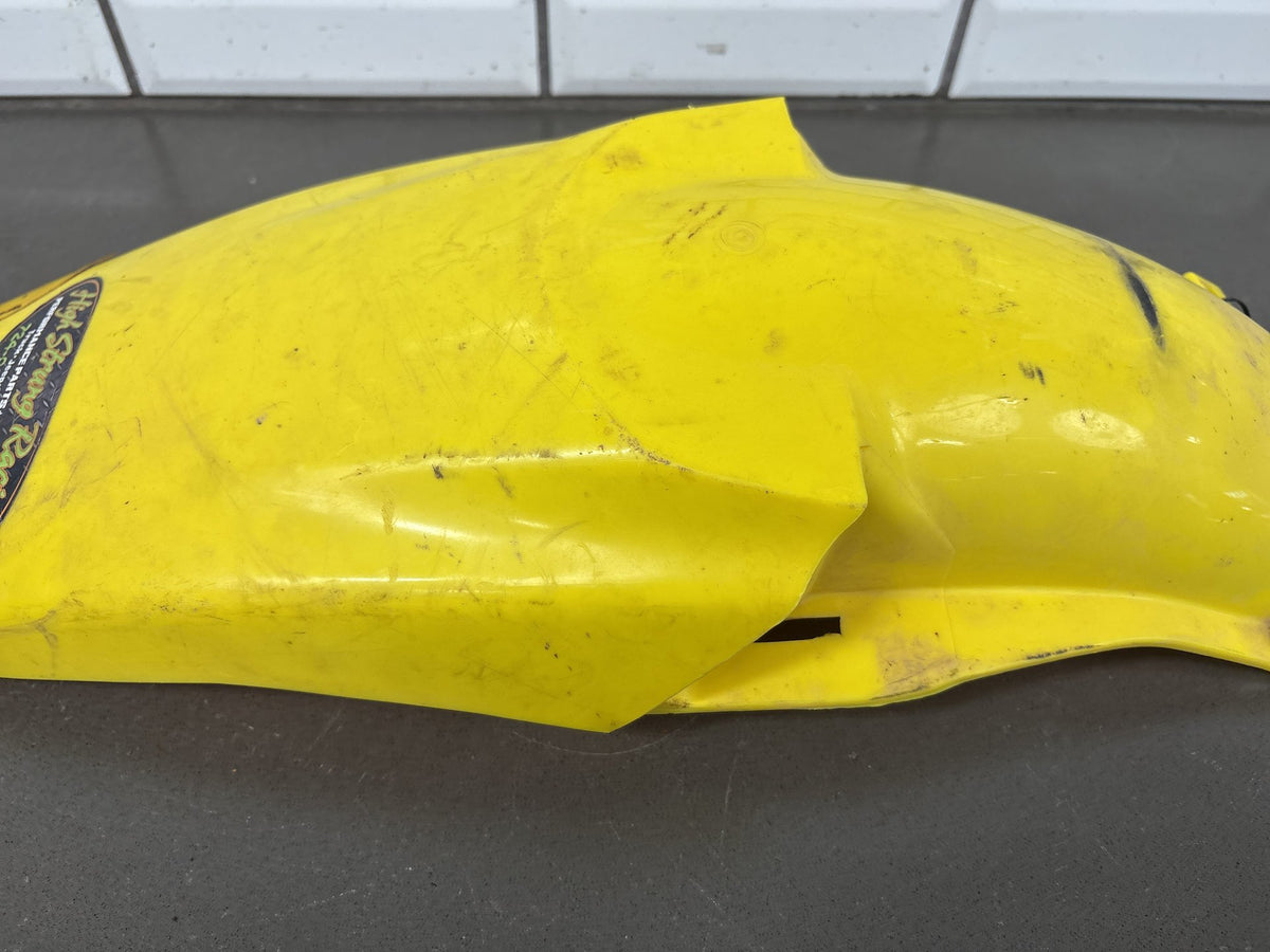 2000-2007 Suzuki DRZ400E DRZ400 Rear Fender Yellow OEM