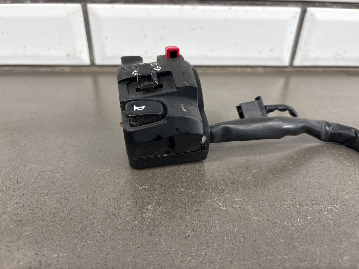 20-22 Kawasaki Ninja 650 EX650 Left Handlebar Switch Housing (Black) 46091-0489