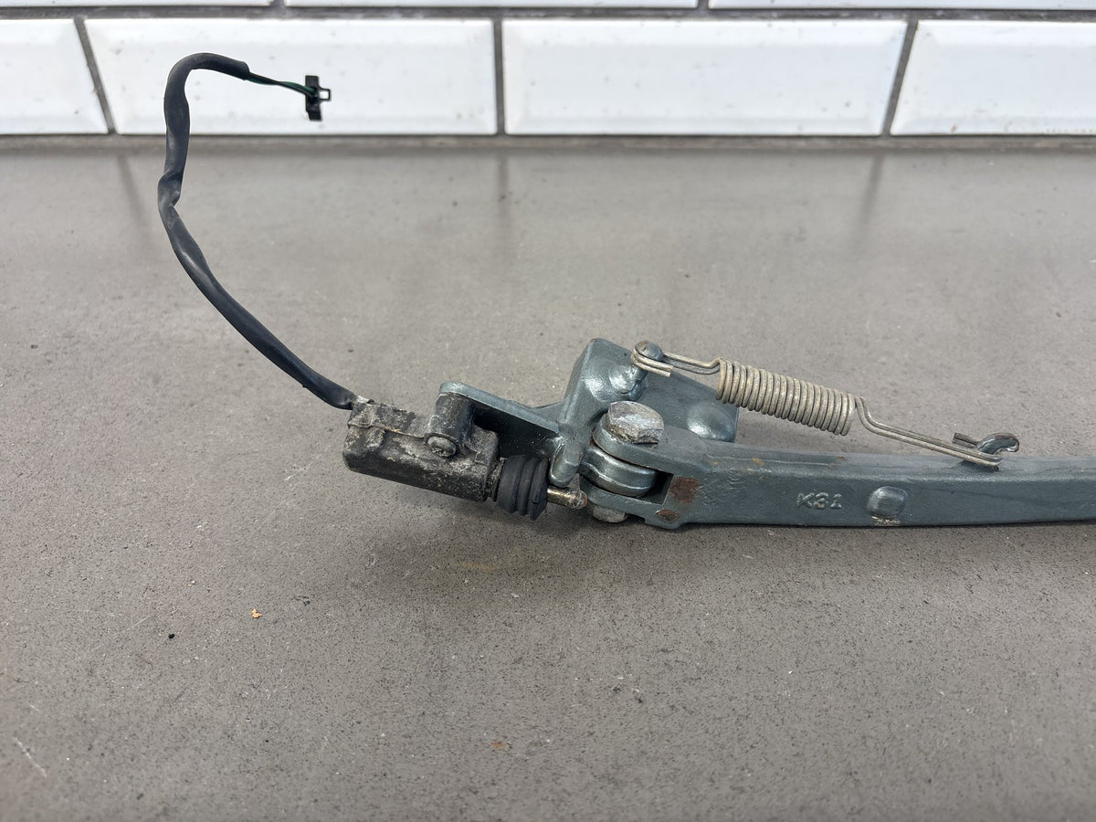 1990-1993 Kawasaki ZX-11 ZX1100C Kickstand Bracket Switch Gray OEM 34024-1249