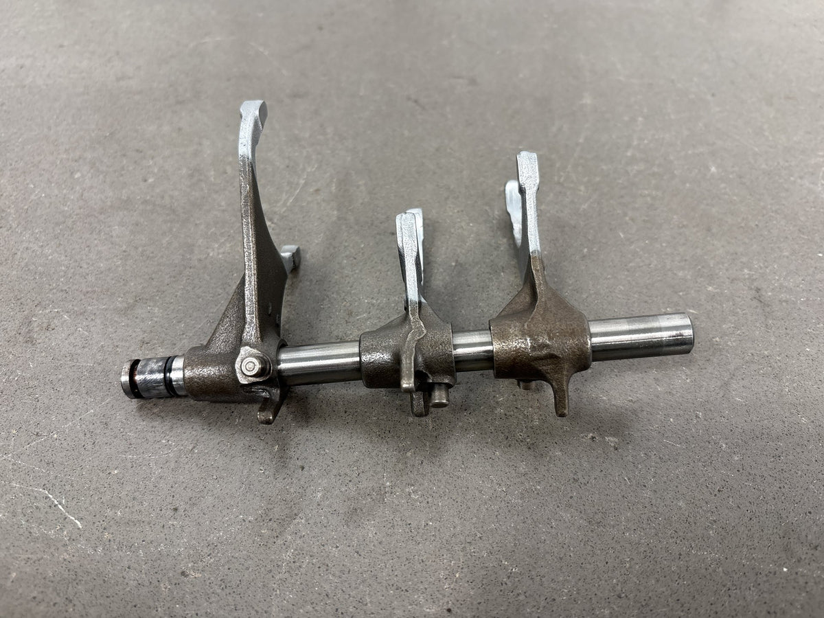1995 Triumph Daytona 1200 Transmission Shift Forks with Rails OEM