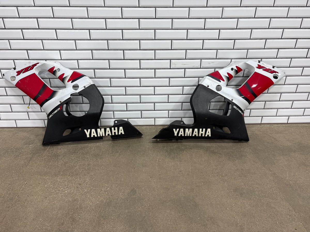 1999-2002 Yamaha YZF-R6 Lower Fairing Set Left Right OEM