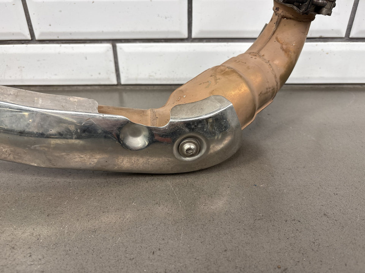 2005-2010 Triumph Sprint ST 1050 Exhaust Mid Link Pipe Cat Heat Shield OEM
