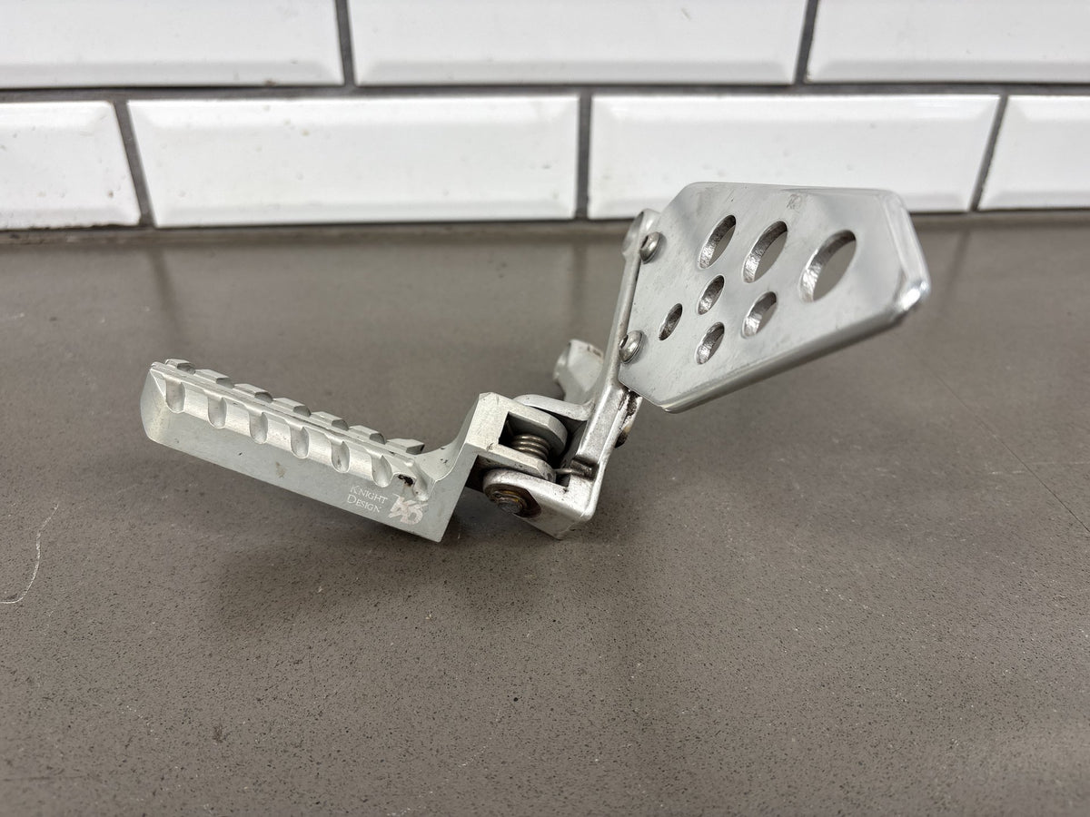 2004-2010 Aprilia RSV1000R Tuono Front Footpeg Brackets Knight Design Lower Pegs