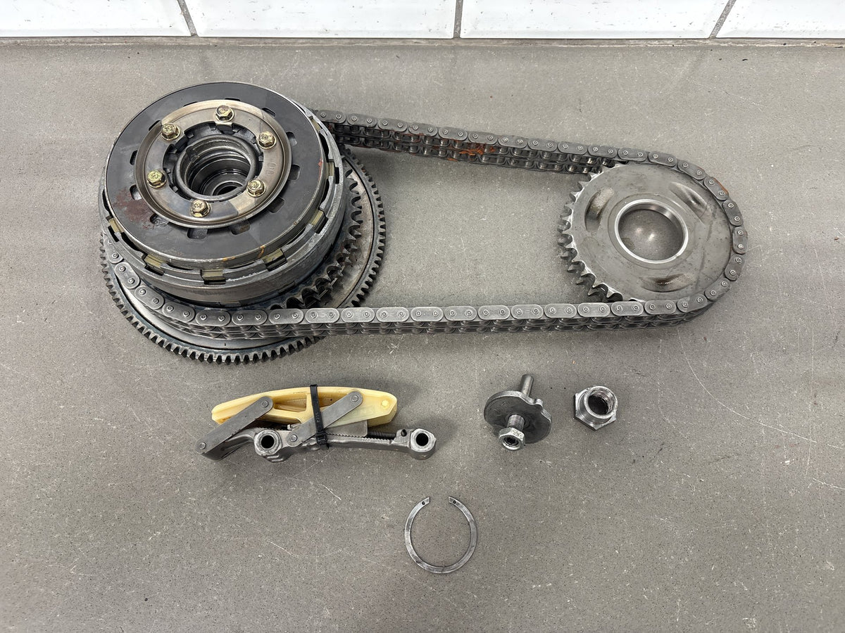 2006 Harley Dyna FXDI TC88 Primary Clutch Compensator Chain Kit Surface Rust