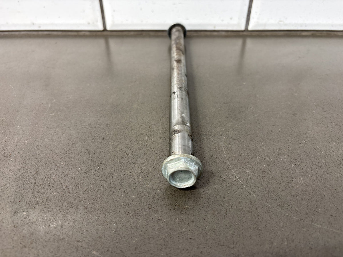 1990-1993 Kawasaki ZX-11 ZX1100C Swingarm Pivot Shaft With Nut OEM 33032-1157