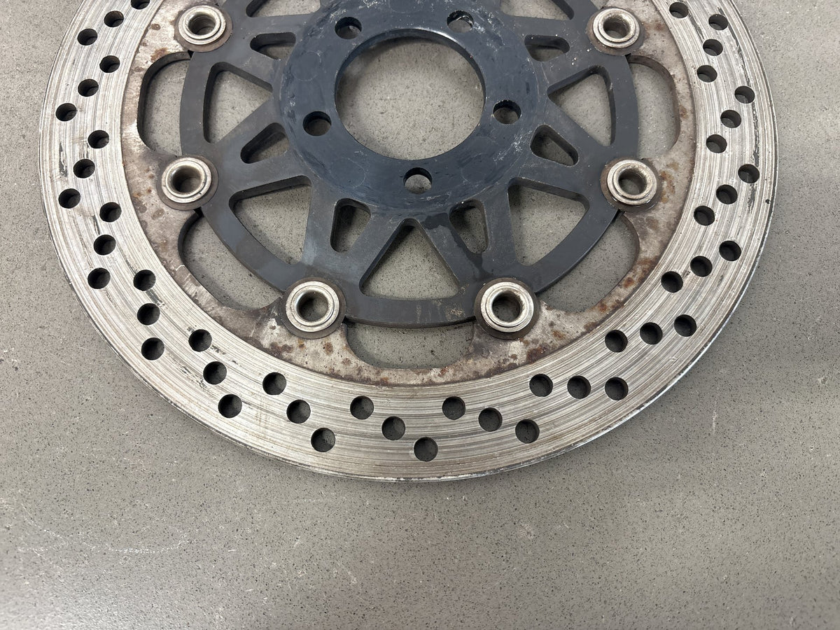 1990-1991 Kawasaki ZX-11 ZX1100C Left Front Brake Disc Rotor OEM 41080-1284-FF