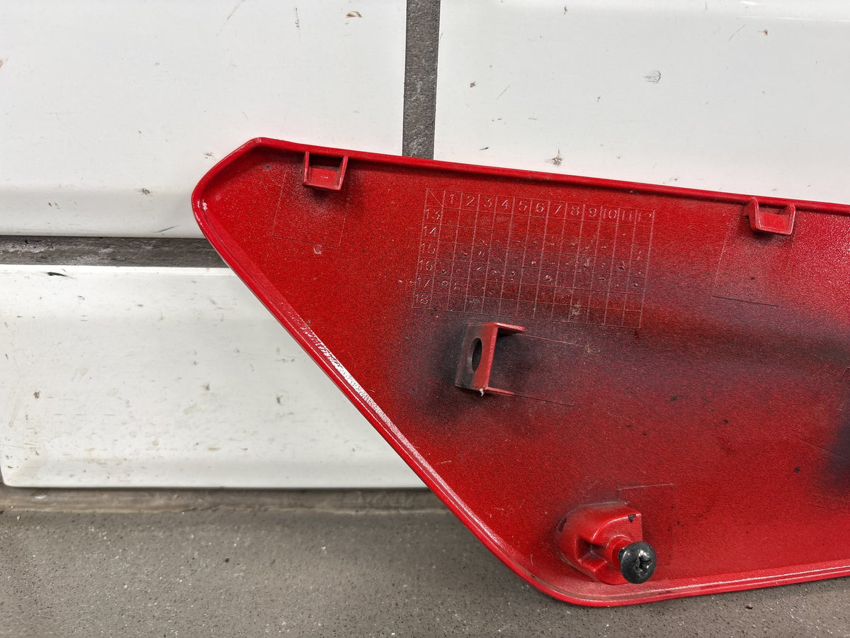 2017 Honda CBR300R Right Side Cover Color Insert Panel Red OEM