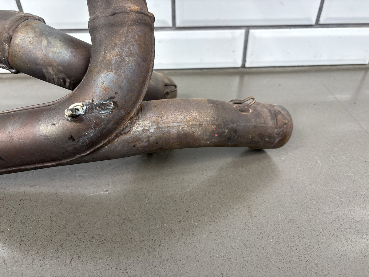 2004-2010 Aprilia RSV 1000 R Exhaust Collector Pipe Assembly OEM