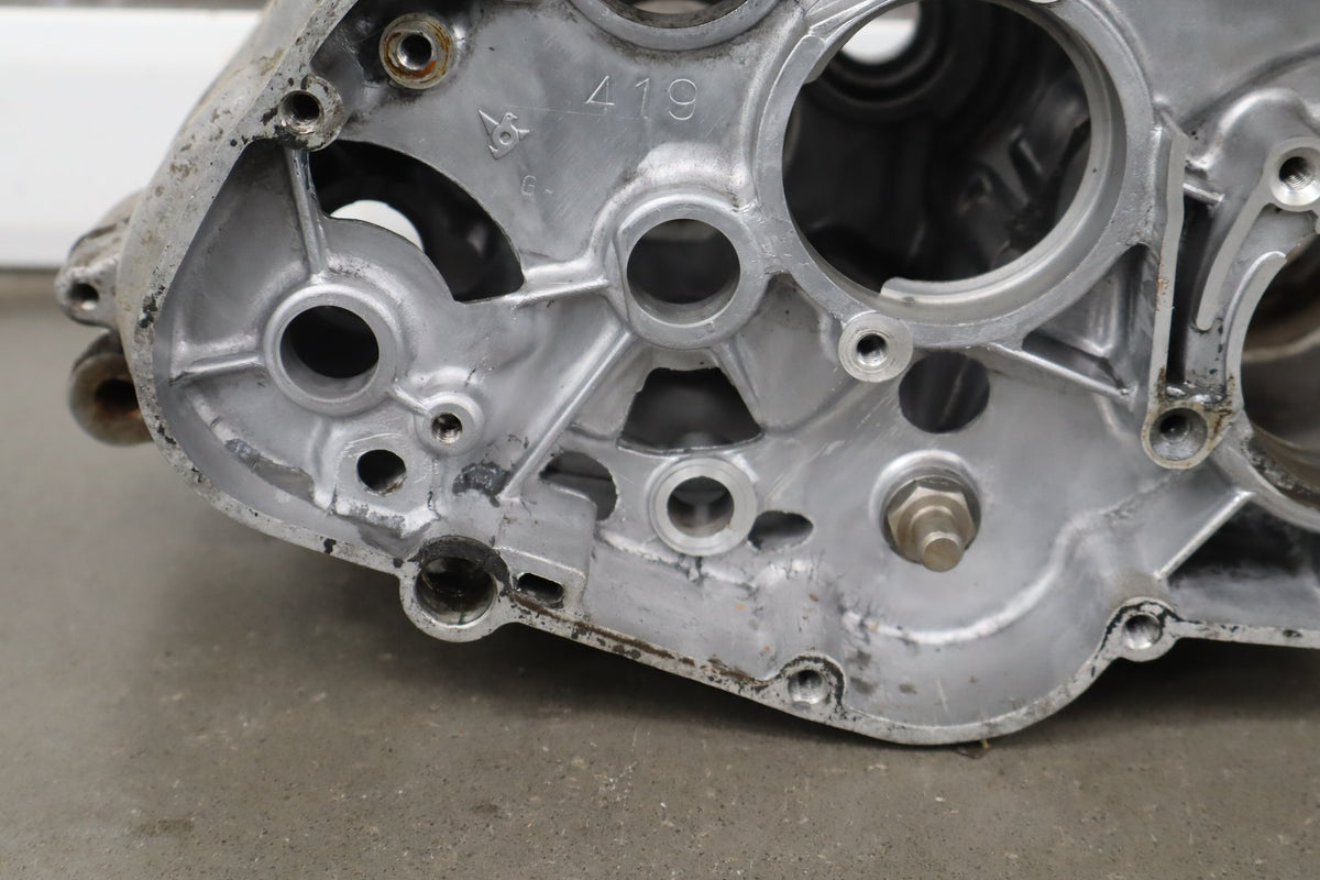 1975 Suzuki RV125 Left Right Engine Crankcase Crank Cases Block OEM