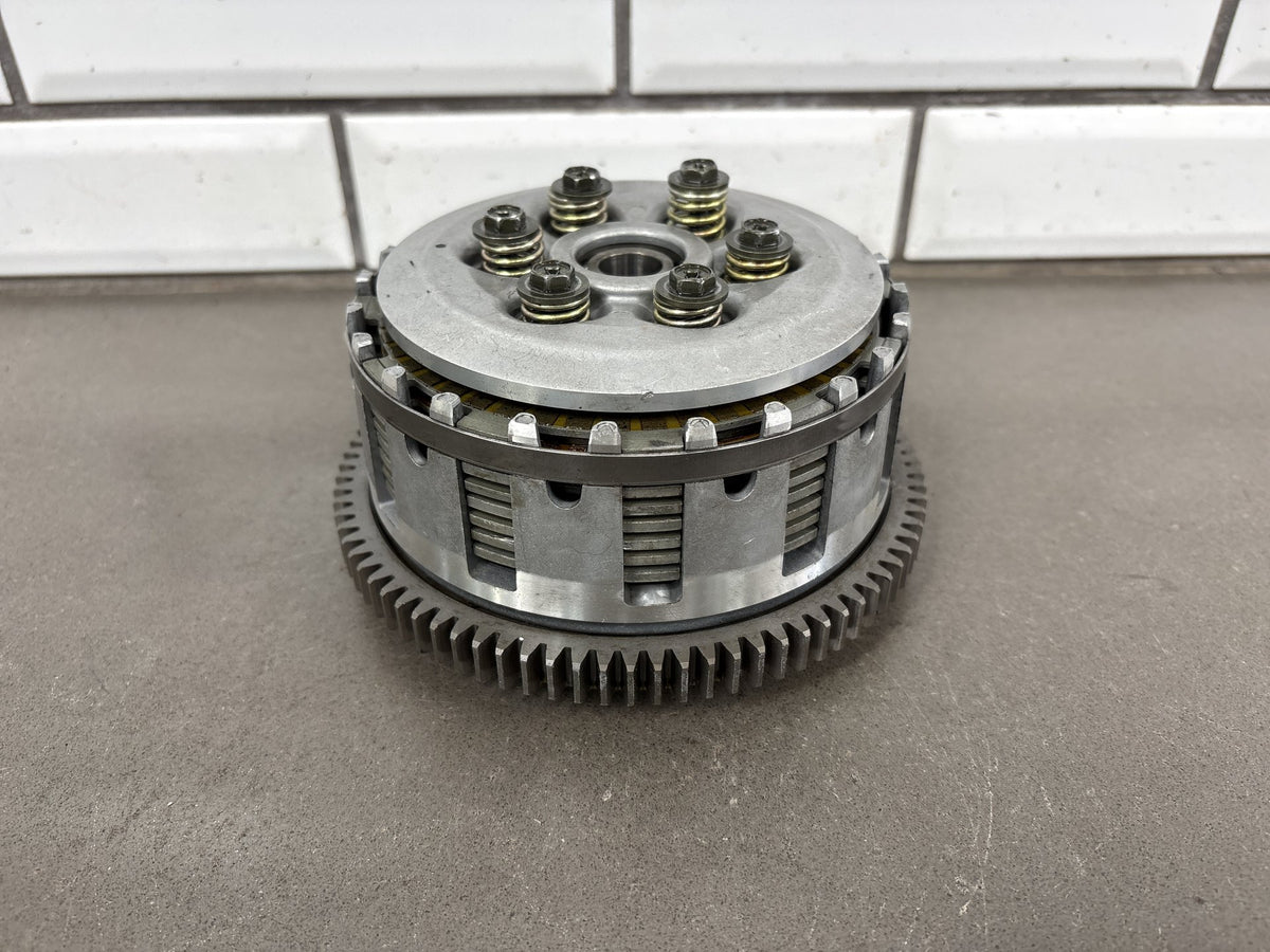 1999-2000 Yamaha YZF-R6 Complete Clutch Basket Plates Assembly OEM
