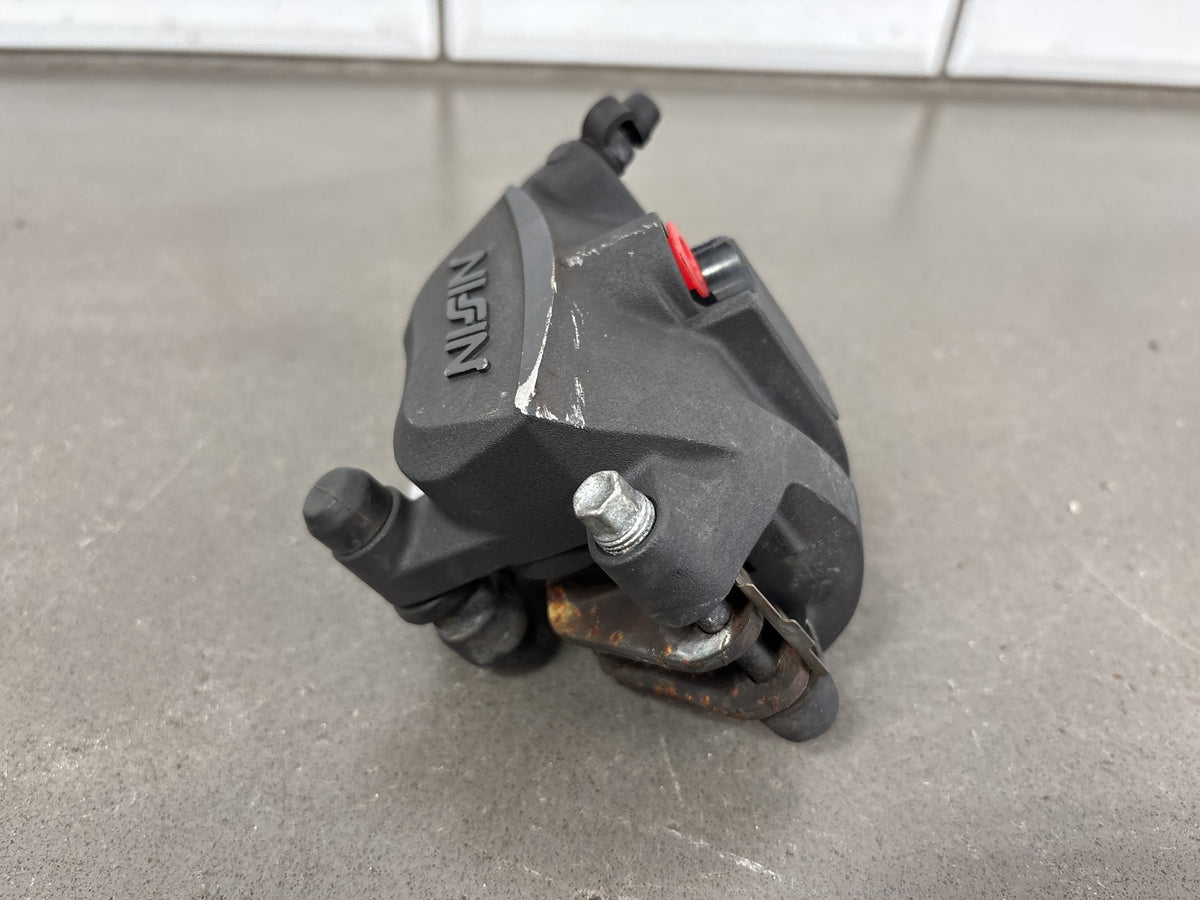 17-25 Kawasaki Ninja 650 EX650 Left & Right Front Brake Calipers (Gray Nissin)